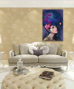 Tranh dinh da AB gan da 100%  M7019Kich Thuoc30*41
