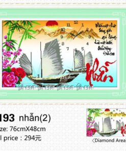 tranh gan da thuan buom xuoi gio
