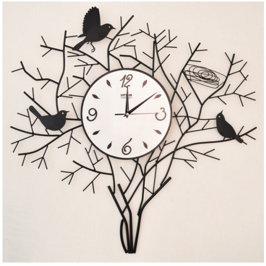 đồng hồ treo tường đàn chim về tổ kz104