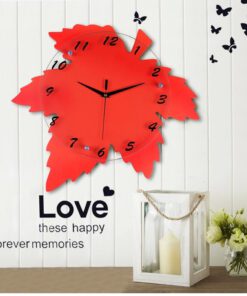Đồng Hồ Treo Tường Lá Phong 8084