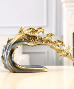 Decor nhà đẹp mẫu ngựa phi nước đại KC004
