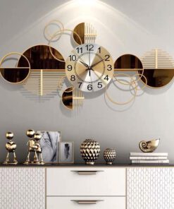 Đồng hồ gương bán nguyệt KH44