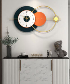 Đồng hồ trang trí K1108 Sun, Moon, Earth