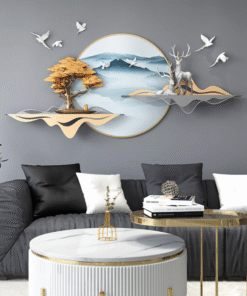 Tranh sắt 3D nghệ thuật TZB08 Tình Thu