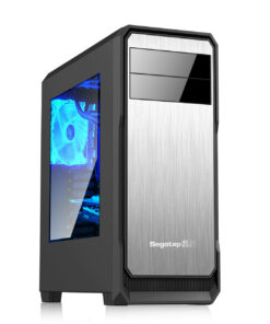 Vỏ case Segotep The Wind Mid Tower (Black-Silver)