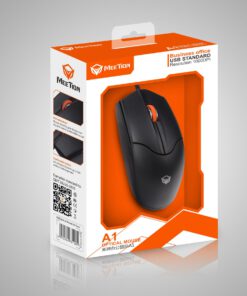 Mouse Meetion A1 Optical Black USB