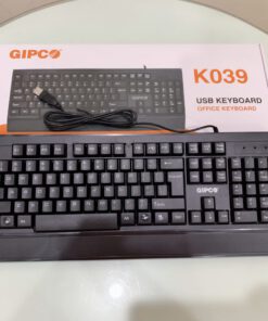 Keyboard GIPCO K039 USB Multimedia Black