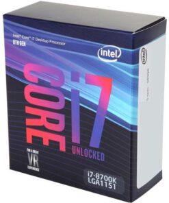 CPU Intel Core i7 8700