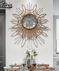 Đồng hồ trang trí K119 Bánh lái tàu