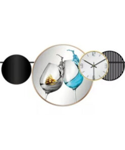 Beautiful art clock_K340