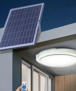 Đèn năng lượng mặt trời 400w trần (ABS)
