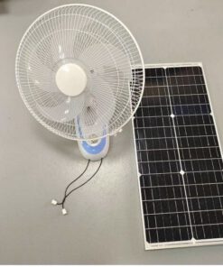 Quạt Treo Tường Năng Lượng Mặt Trời