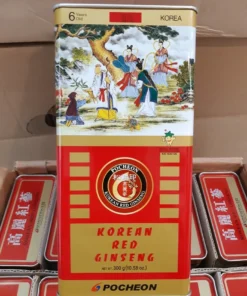 Sâm Củ Khô Pocheon 300g - 6 Củ