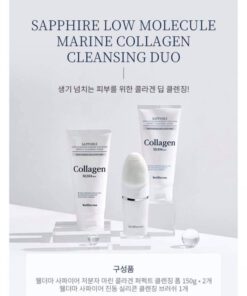 Sét 2 sữa rửa mặt Collagen WellDerma và máy cá rửa mặt Danh mục: Mỹ phẩm Hàn