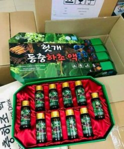 Nước mát gan đông trùng Well Bio