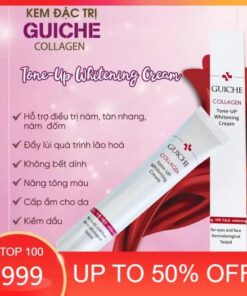 Kem dưỡng trắng nâng tone GUICHE COLLAGEN
