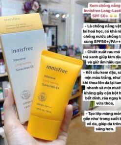 KCN innisfree nắp vàng màu vàng Long