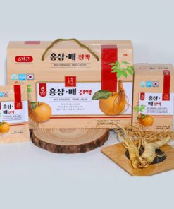 Nước Hồng Sâm Lê - RED GINSENG PEAR (Thùng 6 Hộp)