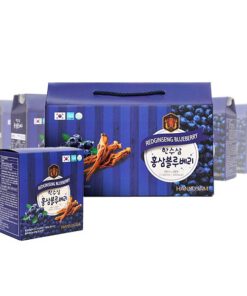 Nước Chiết Xuất Việt Quất Hồng Sâm HANSUSAM- HANSUSAM RED GINSENG BLUEBERRY ( 5 Hộp/Thùng )