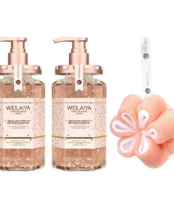 Sữa Tắm Trắng Da Cánh Hoa Hồng DAMASK WEILAIYA 450ml ( Thùng 30)