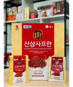 Nước chiết xuất sâm núi Saffron HANSUSAM (HANSUSAM CULTURED WILL GINSENG ROOT SAFFRON