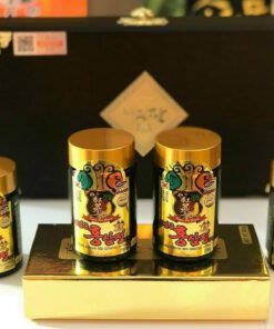 Cao hồng sâm Hàn Quốc hộp gỗ 4 lọ thượng hạng