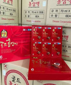 Nước Sâm DREAM - Korea Red Ginseng Drink ( Thùng 6 Hộp)