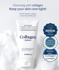 Sét 2 Sữa Rửa Mặt Collagen Wellderma Và Máy Cá Rửa Mặt ( Thùng 30)