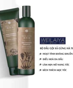 Set 2 Gội Xả Hà Thủ Ô WEILAIYA (Thùng 18)