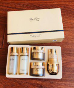 SET DƯỠNG TÁI SINH, PHỤC HỒI DA, GIẢM MỤN, CHỐNG LÃO HÓA OHUI THE FIRST MINI 5 MÓN