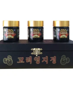 Cao Linh Chi Núi 6 Năm Tuổi Hộp Gỗ Đen