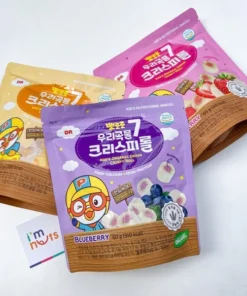 BÁNH PORORO 7 LOẠI NGŨ CỐC ( VỊ VIỆT QUẤT, DÂU, PHOMAI )