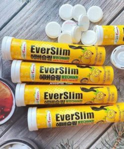 Sủi Giảm Cân Everslim Hương Chanh (Thùng 120 Hộp)