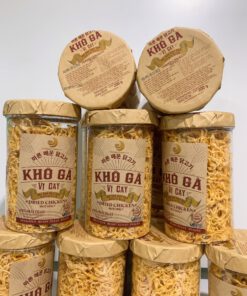 Khô gà 200g - 2 vị lá chanh , vị cay
