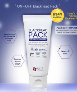 Kem Trị Mụn Cám Đầu Đen SNP On Off Blackhead Pack