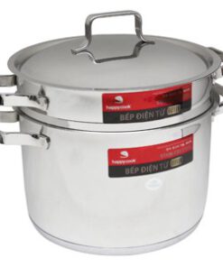 Bộ xửng inox 3 đáy Happy Cook ST24