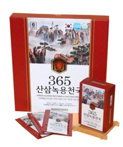 Sâm Núi 30 Gói - Nước Chiết Xuất Nhung Hươu Sâm Núi Hàn Quốc 365 KOREAN CULTURED WILD GINSENG ROOT DEER ANTLERS