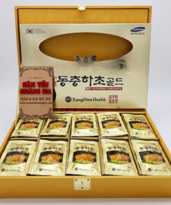 Đông Trùng Hộp Gỗ Vàng Kangwha Thùng 6