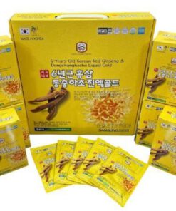 Nước Sâm Đông Trùng Vàng 6 Years-Old Red Ginseng & Dongchunghacho Liquid Gold ( Thùng 5 Hộp)