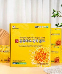 Nước Đông Trùng Vàng Dongchunghacho Liquid Gold ( Thùng 5 Hộp)