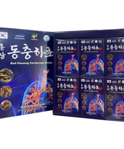 Nước Bổ Phổi Xanh- Nước Hồng Sâm Đông Trùng Hạ Thảo  RED GINSENG