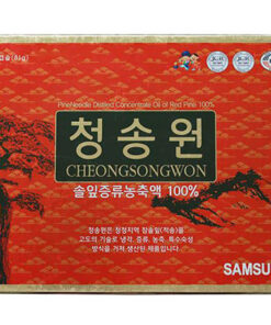 Tinh Dầu Thông Đỏ CHEONGSONGWON Sam Sung- Pineneedle - 450mg X180v(Thùng 20 Hộp)