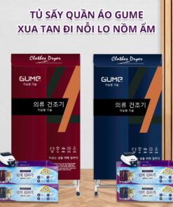Tủ sấy GUME cao cấp Hàn Quốc