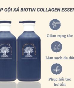 Dầu Xả Biotin & Collagen Màu Xanh Đậm Óng Ánh - 500ml ( Thùng 24)