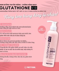KEM DƯỠNG BODY  GLUTATHIONE V10 PRETTYSKIN