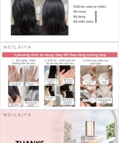 Dầu dưỡng tóc tinh chất hoa hồng hương nước hoa Weilaiya 40ml - Nước hoa tóc Weilaiya