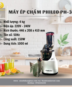 MÁY ÉP CHẬM PHILEO PH- 366