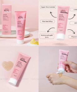 TẨY TẾ BÀO CHẾT GIÚP SÁNG DA MẶT WHITE REPE FACE SCRUB PEELING GEL