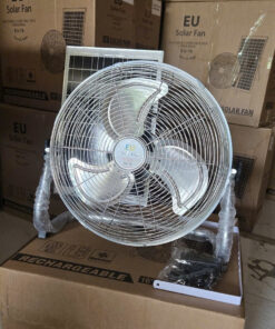 Giải pháp quạt công nghiệp NLMT tiết kiệm điện 100%, bảo hành chính hãng 1 năm an tâm tuyệt đối.