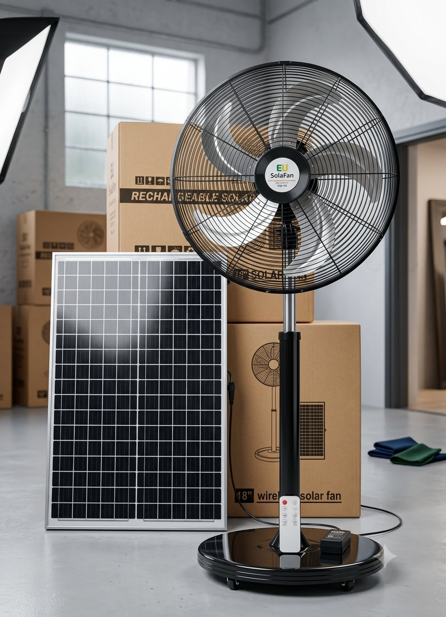 quat-dung-cong-nghiep-nang-luong-mat-troi-eu-solar-fan Khám phá quạt công nghiệp tích điện mặt trời 45W bền bỉ, chạy êm, có điều khiển từ xa thông minh cho mùa hè.